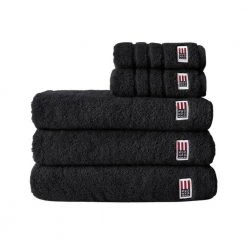 Lexington Icons Original Towel Black 8 Lexington Icons Original Towel Black -Miinto Salgsbutikk unnamed file 10