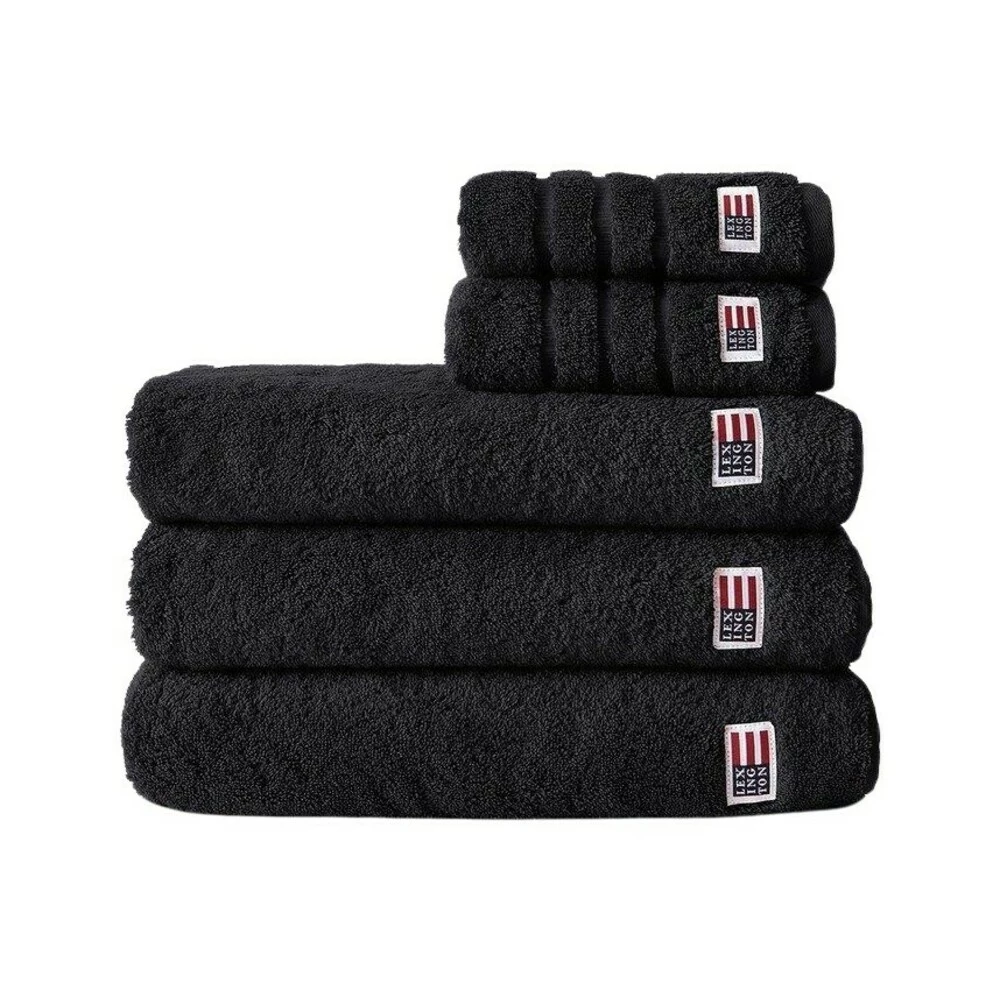 Lexington Icons Original Towel Black 5 Lexington Icons Original Towel Black - Bilde 3