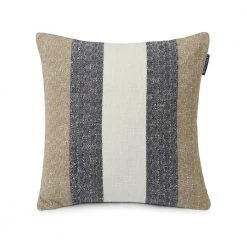 Beige Lexington Vertical Striped Cotton Pillow Putetrekk Beige -Miinto Salgsbutikk unnamed file 1044