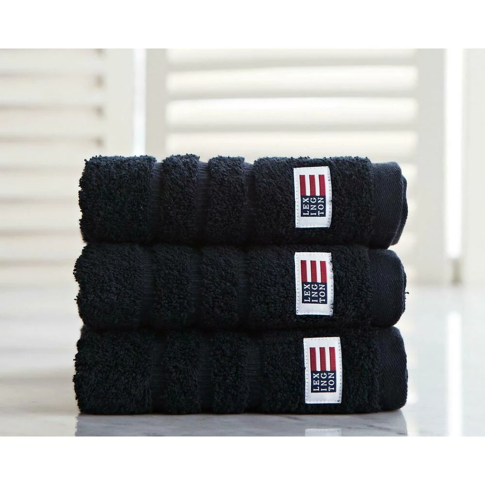 Lexington Icons Original Towel Black 6 Lexington Icons Original Towel Black - Bilde 4
