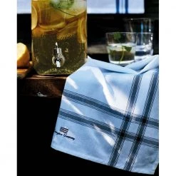 Lexington 25 Years Striped/Embroidered Kitchen Towel White -Miinto Salgsbutikk unnamed file 1124