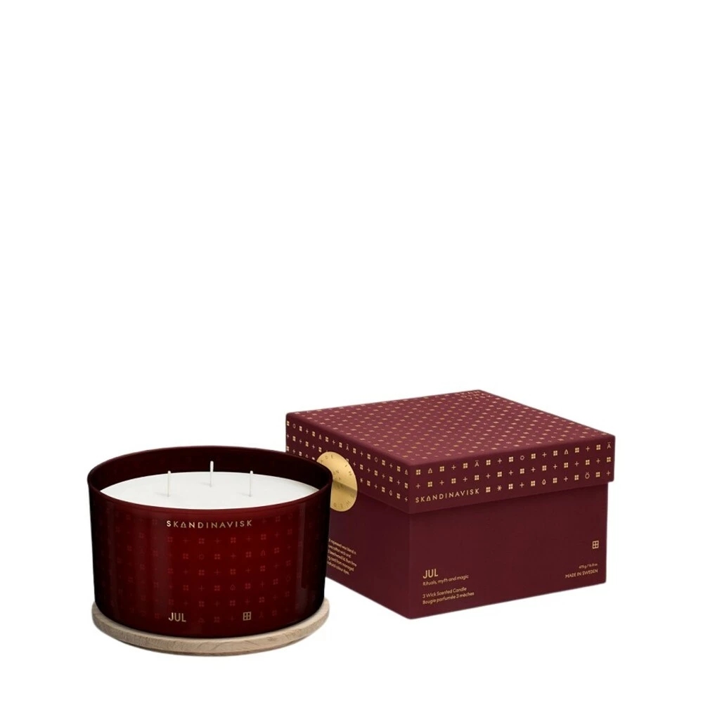 Rød Skandinavisk Jul 475 Gr Interior Red 3 Rød Skandinavisk Jul 475 Gr Interior Red