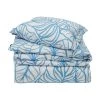 Lexington Home Printet Organic Cotton Poplin Blue