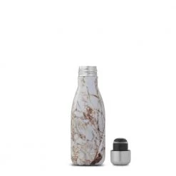 S'well Calacatta Gull Flaske 250 Ml White