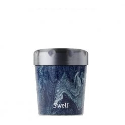 S'well Azurite Marble Ice Cream Pint Cooler Blue