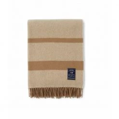 Lexington Herringbone Recycled Pledd Beige