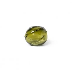 Ferm Living Water Swirl Vase Green