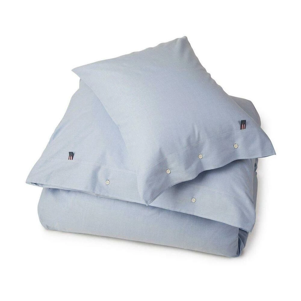 Lexington Pin Point Duvet Blue 3 Lexington Pin Point Duvet Blue