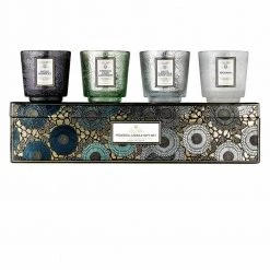 Voluspa Pedestal Gift Set Interior Gray