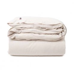 Lexington Home Seersucker Duvet Cover Beige
