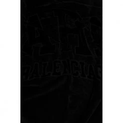 Balenciaga Towel With Logo Black -Miinto Salgsbutikk unnamed file 1770