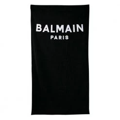 Balmain BWP000150 010 Towel Black
