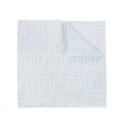 Fendi Beauty Case Blanket Set Blue