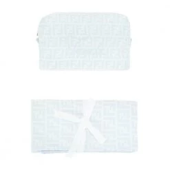Fendi Beauty Case Blanket Set Blue -Miinto Salgsbutikk unnamed file 1820