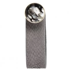 STUDIO EBN Krok Med Lakseskinn Loop Gray -Miinto Salgsbutikk unnamed file 1861