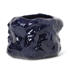 Ferm Living Tuck Pot Home Blue