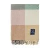 Lexington Home Checked Recykled Wool Throw Interior Beige
