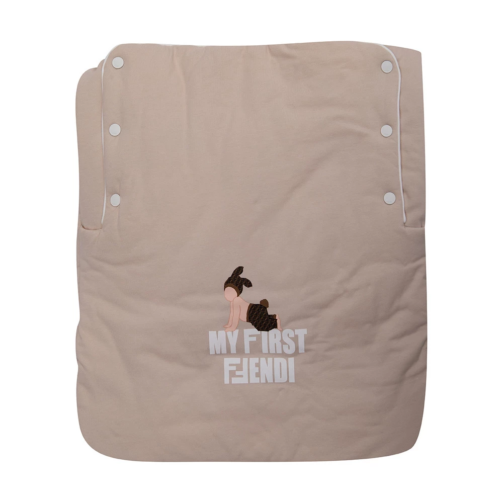 Fendi Sleeping Bag With Logo Beige 5 Fendi Sleeping Bag With Logo Beige - Bilde 3