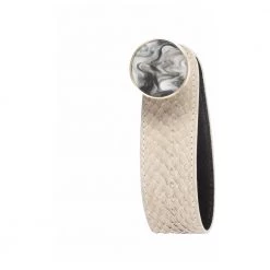 STUDIO EBN Krok Med Lakseskinn Loop Beige