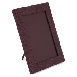 STUDIO EBN Foto Ramme Av Lakseskinn Purple