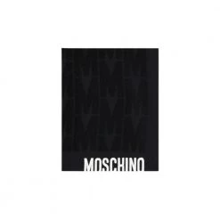 Moschino Beach Towel Black