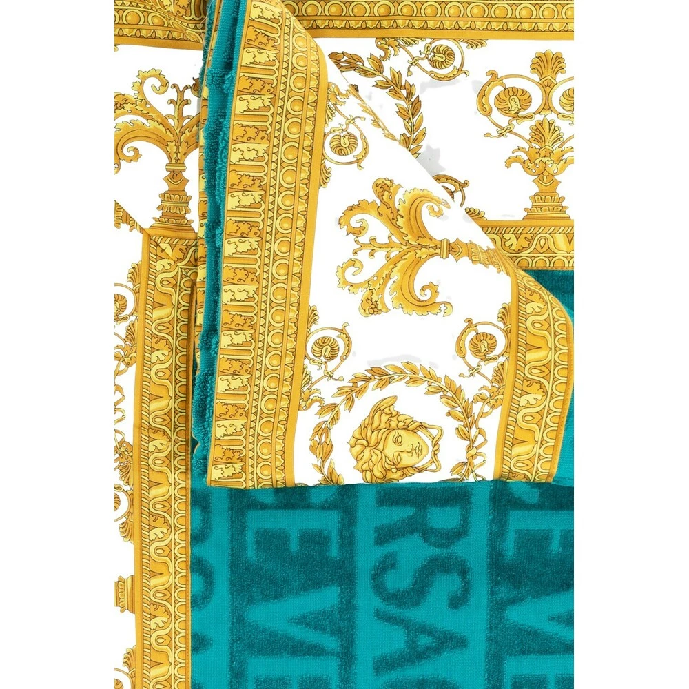 Versace I Love Baroque Towel Blue 6 Versace I Love Baroque Towel Blue - Bilde 4