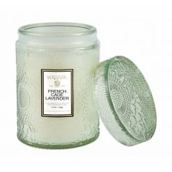 Voluspa Small Jar Candle Beige