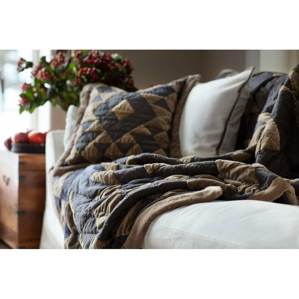 Lexington Home Patch Putetrekk Pillow Brown 4 Lexington Home Patch Putetrekk Pillow Brown - Bilde 2