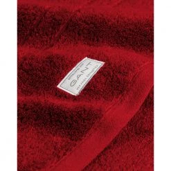 Gant Rød Premium Towel 50X70 Håndkle Red