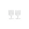 Ferm Living Wine Glasses White