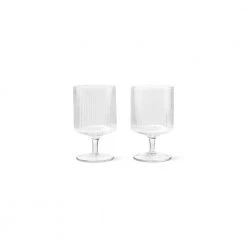 Ferm Living Wine Glasses White