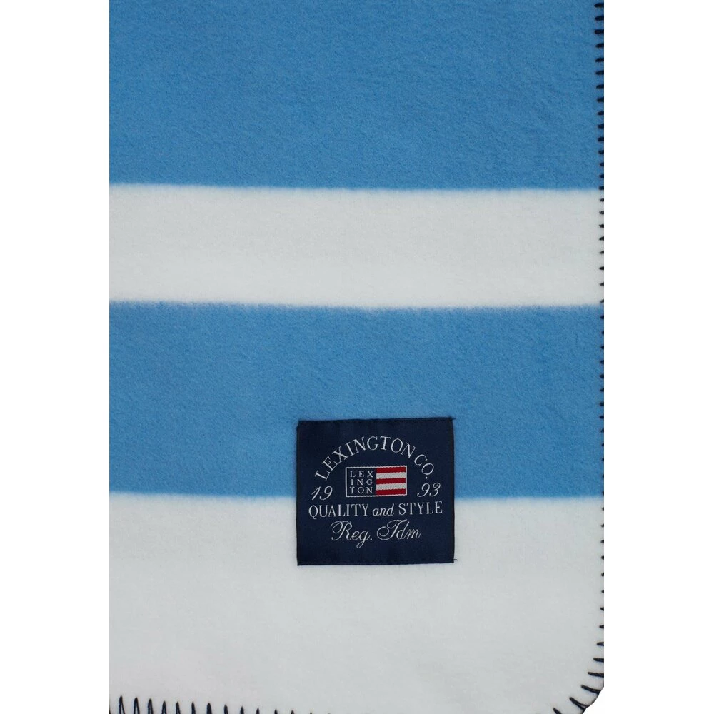 Lexington Recycled Polyester Fleece Throw Fra Blue 4 Lexington Recycled Polyester Fleece Throw Fra Blue - Bilde 2