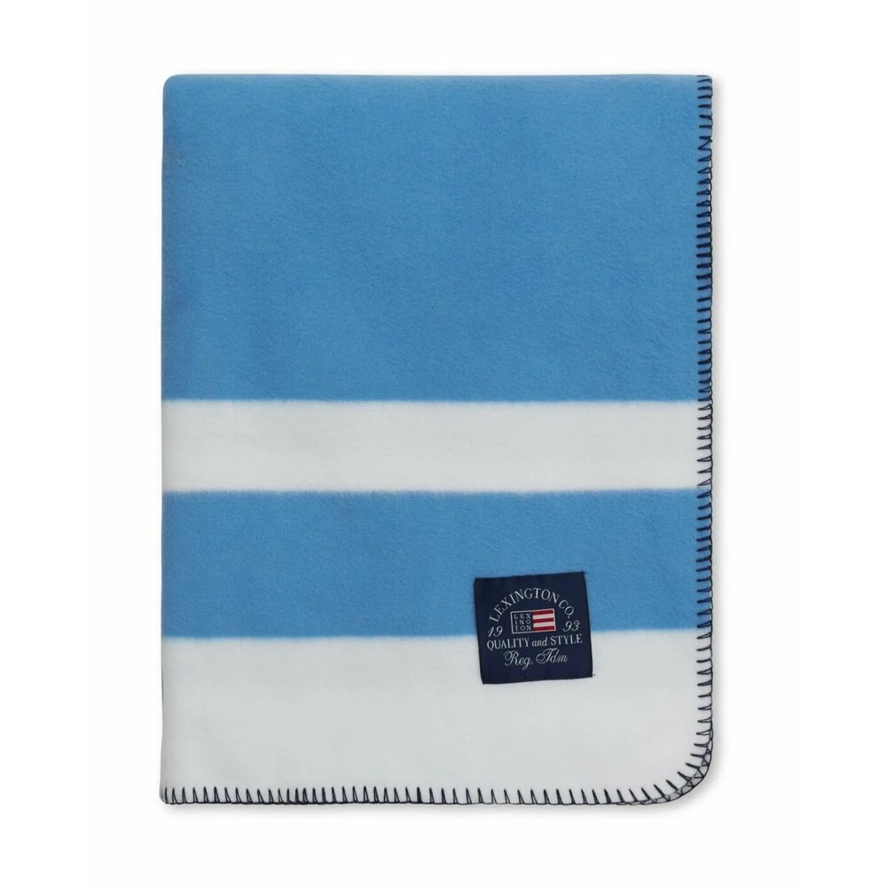 Lexington Recycled Polyester Fleece Throw Fra Blue 6 Lexington Recycled Polyester Fleece Throw Fra Blue - Bilde 4