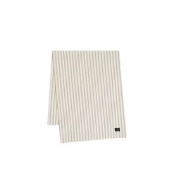 Lexington Icons Cotton Herringbone Striped Runner Beige