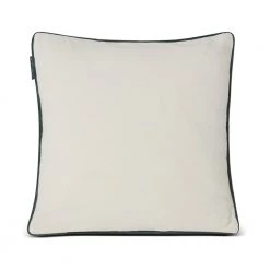 Lexington Merry Christmas Cotton Velvet Putetrekk White