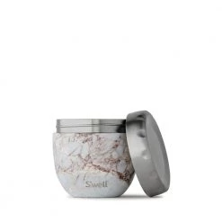 S'well Calacatta Matboks 16 Oz- 470 Ml Drikkeflaske White -Miinto Salgsbutikk unnamed file 245