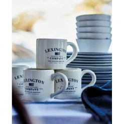 Lexington 25 Years Earthenware Mug White