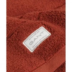 Rød Gant Gant Premium Towel 30X50 Håndkle Red