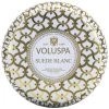 Voluspa 2-Wick I Tin Candle Suede Blanc Beige -Miinto Salgsbutikk unnamed file 2473