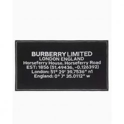 Burberry HM Coord JCQ Towel Black