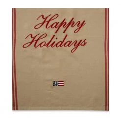 Lexington Happy Holidays Embroidered Kitchen Towel Beige -Miinto Salgsbutikk unnamed file 2548