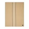 Lexington Center Striped Recycled Throw Beige