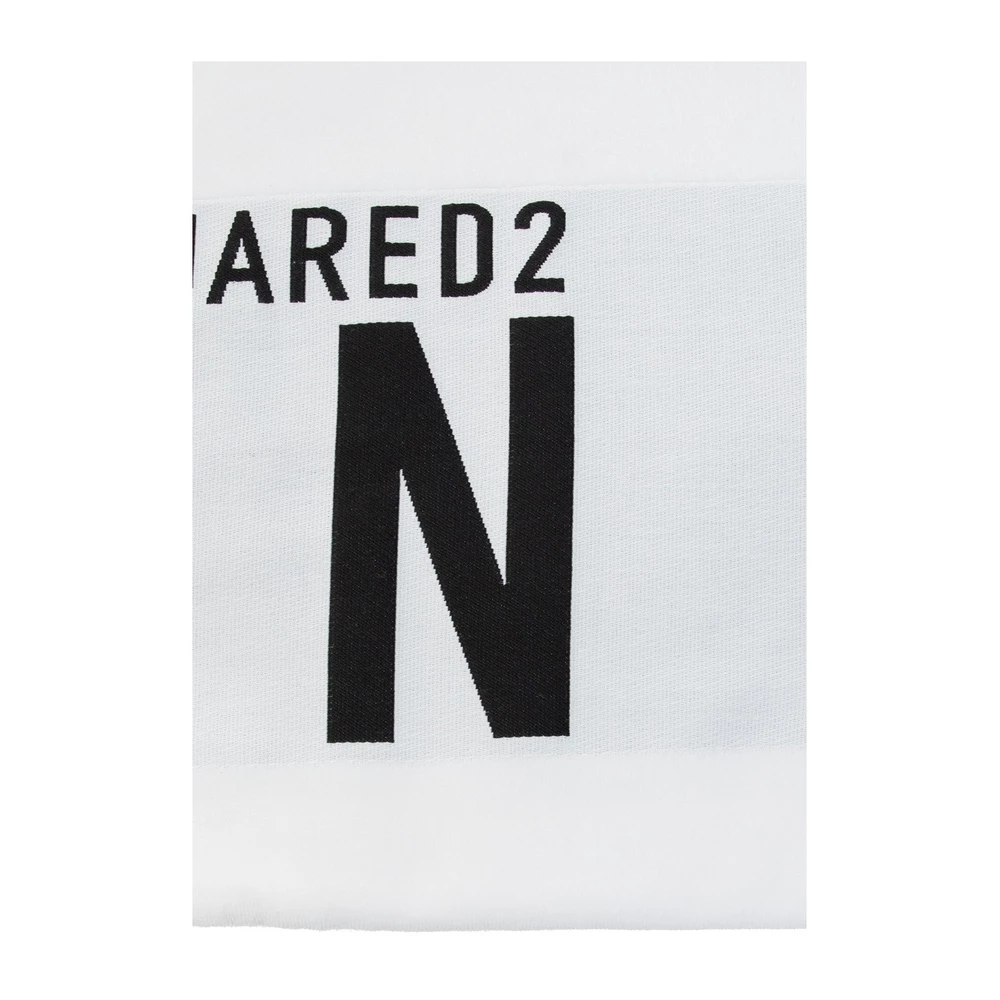 Dsquared2 Branded Towel White 4 Dsquared2 Branded Towel White - Bilde 2