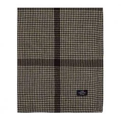 Lexington Pepita Check Napkin Gray