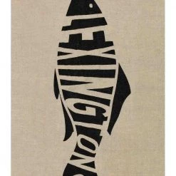 Lexington Fish Kitchen Towel Beige -Miinto Salgsbutikk unnamed file 2597