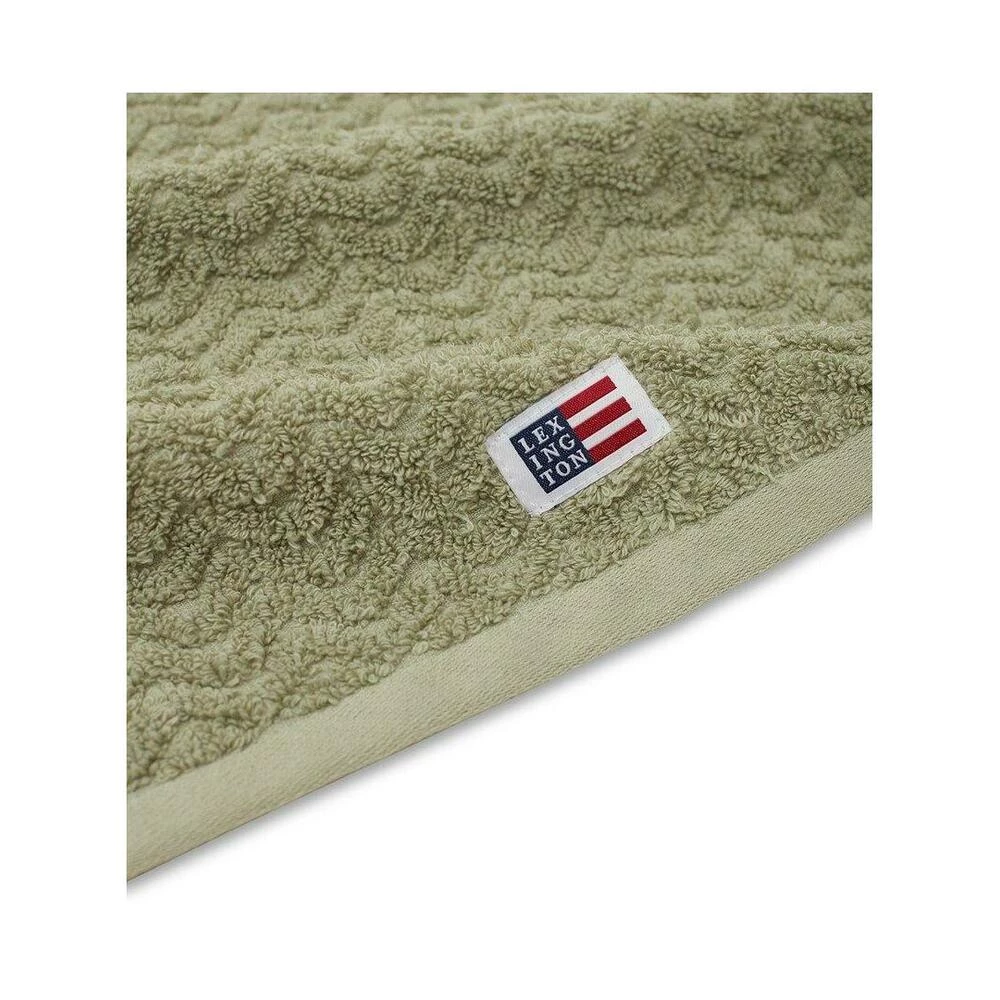 Lexington Structure Terry Towel Green 4 Lexington Structure Terry Towel Green - Bilde 2