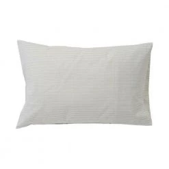 Lexington Baby Pin Point Pillowcase Gray