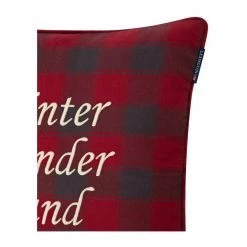 Lexington Checked Pilllow Cover Red -Miinto Salgsbutikk unnamed file 2779