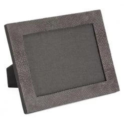 STUDIO EBN Foto Ramme Av Lakseskinn Gray