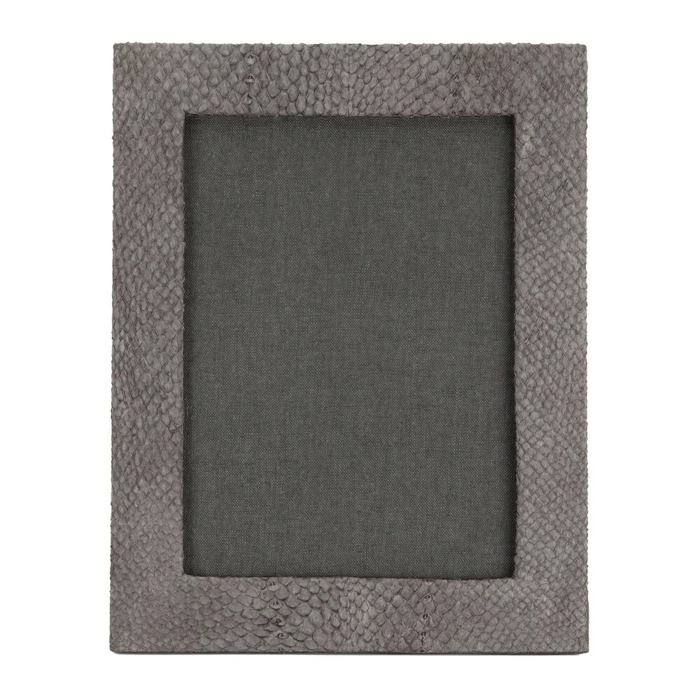 STUDIO EBN Foto Ramme Av Lakseskinn Gray 5 STUDIO EBN Foto Ramme Av Lakseskinn Gray - Bilde 3